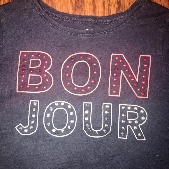 Girls OshKosh Floral Print Jeans & L/S Knit Top - Picture 7 of 8